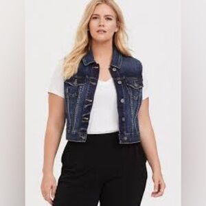 Torrid Denim Vest